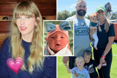BREAKING NEWS: How Taylor Swift Reacted to the Arrival of Kylie and Jason Kelce’s New Baby
