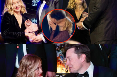 A kiss, a look, and a story waiting to unfold—Elon Musk and Giorgia Meloni’s interaction speaks volumes. What did their body language reveal?