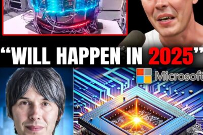 SCIENCE SH0CK: Brian Cox Says Microsoft’s Quantum Chip Made a TERRIFYING Discovery—What It Found Will BLOW Your Mind!