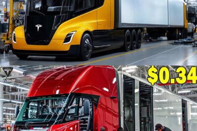 Tesla Semi BREAKS ALL Reality For $200K! Elon Musk Announces Mass Production Million Big Rigs! HOW?