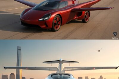 FINALLY HAPPENED! 2025 Flying Car Officially LAUNCHED—World Enters New Era of Transportation!