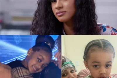 Cardi B was shocked at how quickly her children had grown up. Tears welled up in her eyes as she realized she had done many wrong things to them.
