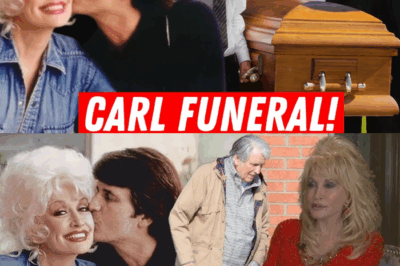 “Dolly Parton Breaks Down in TEARS at Carl Dean’s Funeral — After 57 Years of Silence, Her Final Words to Him Left Everyone Stunned!”