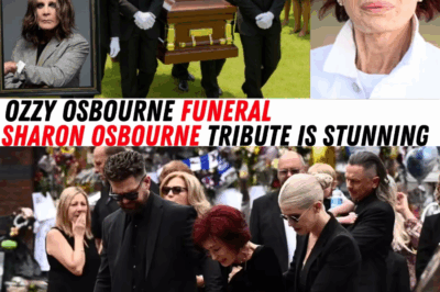 “She’s Not Okay”: Sharon Osbourne Spirals Into Grief After Ozzy’s Death — Private Burial Plans, Family Breakdown, and Fears of a Mental Collapse