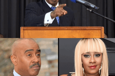 “GET OUT OF MY CHURCH!” – Pastor Gino Jennings EXPLODES on Le’Andria Johnson During Service! Entire Congregation STUNNED As He Publicly Rejects Her Over ‘Unholy’ Behavior!