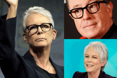 “Jamie Lee Curtis Accuses CBS of Silencing Her Over Colbert’s Axing—A Daring Accusation That Could Rock Late-Night Television” In a dramatic turn of events, actress Jamie Lee Curtis has charged CBS with stifling her voice following the abrupt cancellation of The Late Show with Stephen Colbert. As a close confidante of Colbert, Curtis alleges that the network orchestrated his dismissal as part of a larger scheme involving bribery and underhanded tactics. While CBS rushes to manage the fallout, Curtis has pledged to uncover what she views as a targeted campaign against Colbert. Her shocking accusation only intensifies the ongoing turmoil in late-night television, with the potential to reshape the industry’s future. 
