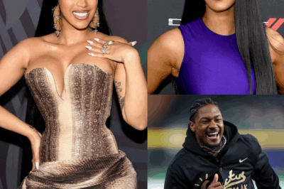 Breaking:  Fire! A night to remember. Cardi B and Stefon Diggs were reportedly spotted leaving a hotel right before an NFL game. Cardi B didn’t hesitate, “Me and him had a night…” – the eight words she uttered left listeners speechless.
