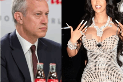 MARKETING MAGIC!  Coca-Cola CEO James Quincey makes a bold move with a $50 million offer for  music star Cadi B partnership. Her 5-Word Response and “Shocking” Demand Ignite the Entertainment World!