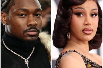 Cardi B Wearing His Brand? Fans Are Convinced Her ‘Lovergirl Era’ Is a Love Letter to Stefon Diggs  It started with a hoodie. Then came the cryptic lyrics. Now Cardi B is stepping out in what fans swear is Stefon Diggs’ signature gear — and the internet is spiraling.  Is it just fashion? A clever collab? Or is Cardi quietly soft-launching something much deeper?  From sideline glances to social media breadcrumbs, her so-called “Lovergirl Era” might not just be a vibe — it might be about him.  If the rumors are true, this isn’t just a style moment. It’s a headline-making crossover between hip-hop royalty and NFL charm.  So… is love on the field and the charts? 👀