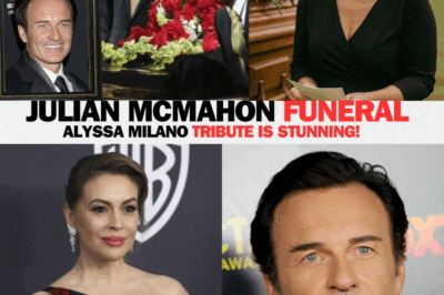 Julian McMahon’s Mysterious Death Leaves Hollywood Reeling – What Alyssa Milano Did at His Funeral Had Everyone Gasping and Asking Questions Nobody Dared to Say Out Loud!
