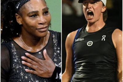 She Took the First Step in Cincinnati — And Now, Iga Swiatek Is Chasing Serena Williams’ Legacy. One match. One win. For most players, it’s just a start. But for Iga Swiatek, her opening victory at the Cincinnati Open has fans drawing comparisons to one of the greatest of all time — Serena Williams. The stats are stacking up. The momentum is building. And the whispers about her place in tennis history are getting louder. Some say it’s too soon. Others say it’s inevitable. So is this the moment Swiatek begins her climb into Serena’s rare air? And how far can she go before the final ball is struck? 👇