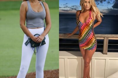 She Walked In Like It Was Nothing — But Then Paulina Gretzky Stopped the Room Cold It started as just another photo. A glamorous dress. A flawless pose. The kind of moment Paulina Gretzky has mastered. But then… a slip, a move, a reveal — and the internet realized there was more hiding underneath than anyone expected. In seconds, the picture went from “pretty” to viral chaos. Because what was under that dress wasn’t just a bikini — It was the bikini. The one that had photographers scrambling, fans zooming in, and every sports blog rushing to post. Now, the only thing hotter than the reveal… is the comment section. 👇