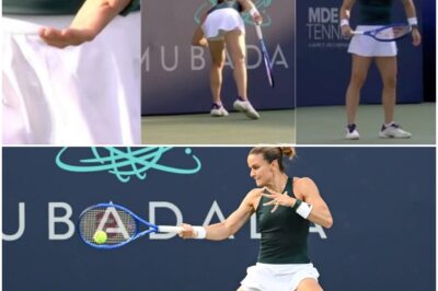 🐞 A BUG’S LIFE: Tennis Star Saves Insect Heroically — Only for Ball Boy to Squash It Seconds Later!  In a moment straight out of A Bug’s Life, a heartwarming act on the tennis court took a dark and unexpected turn.  During a tense second set, a tennis star paused mid-play after spotting a tiny insect crawling dangerously close to the baseline. With the crowd watching, she carefully bent down, cupped the bug in her hand, and carried it to safety — earning applause for her unexpected show of compassion.  But the feel-good moment was short-lived.  👟 Just seconds later, a ball boy unknowingly stepped in — literally — and crushed the very same bug, right in front of horrified fans and a stunned player who had just tried to save it.  🎥 Cameras caught the exact moment the realization hit, and social media exploded with reactions ranging from “tragic irony” to “comedy gold.”  “Zero coordination on Team Insect Rescue,” one fan joked.  Another added, “That bug survived a racket… but couldn’t survive a Reebok.”