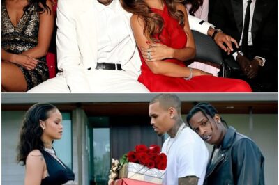“Chris Brown’s 11-Word Message to Rihanna Goes Viral — A$AP Rocky’s Explosive Response Stuns Fans and Sparks Frenzy.”