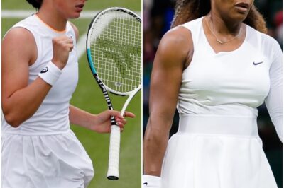 😱🎾 Iga Swiatek LEFT STUNNED After Serena Williams & Maria Sharapova’s UNEXPECTED Reunion — Tennis World SHOCKED By Heartwarming Moment! 💔