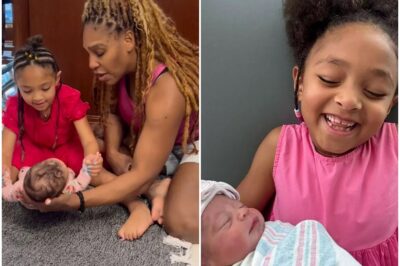 💖😂 Serena Williams MELTS Hearts as Daughter Olympia Turns Into Baby Trainer — Adorable Video Shows Her Giving Little Sister Adira a “Workout”! 🍼💪👭