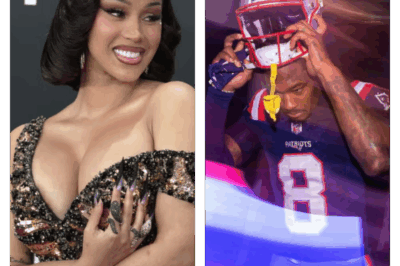 “Cardi B Breaks Social Media Silence With a Stunning Message of Love and Support for Stefon Diggs on His Patriots Debut”