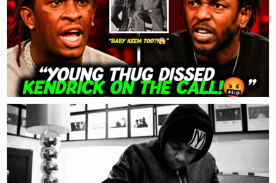 The Unfiltered Rant: Leaked Audio Reveals the Petty Reason Behind Young Thug’s Attack on Kendrick Lamar
