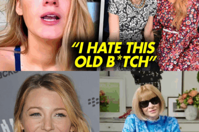 “Blake Lively EXPLODES in Public After Anna Wintour Is Suddenly FIRED From Her Prestigious Job at The Met Gala — The Hidden Feud, the Secret Meetings, and the Explosive Truth Behind Fashion’s Most Powerful Woman’s Downfall That No One Saw Coming Is Finally Exposed to the World in a Way That Has Left Hollywood and the Fashion Industry in Absolute Shock and Disbelief!”