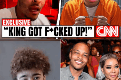 The perfect family image shattered. T.I. and Tiny Harris are reportedly at a breaking point, consumed by a brutal new reality: their son, King, was viciously beaten in prison. This wasn’t a mistake; it was a savage, coordinated attack, and the motive is more sinister than anyone imagined. New reports suggest the assault was linked to a failed deal or a past scandal that has come back to haunt the entire family. As cameras “mysteriously stopped working” during the ambush, T.I. and Tiny are in a desperate race against time, fighting not only the system but a secret war that has now put their son’s life in danger. Uncover the full, explosive report in the link below.