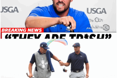THE FURY ON THE FAIRWAY: Bryson DeChambeau’s Explosive Defense of Caddy Ignites All-Out War Against Team Europe at the Ryder Cup