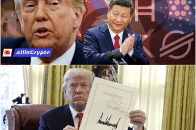 Market Crash: What’s Happening? Trump Speaks LIVE | XRP XLM HBAR BTC