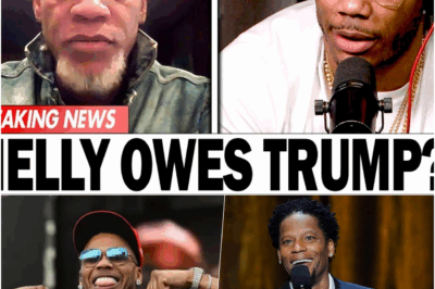 THE $1 MILLION SHOCK: DL HUGHLEY CLAIMS RAP ICON NELLY OWES DONALD TRUMP A SEARING DEBT, EXPOSING HOLLYWOOD’S BROKEN FAÇADE