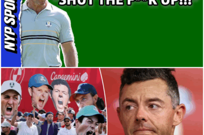 “Shut the F**k Up” and the Rival League Admission: Rory McIlroy Exposes the Painful Truth of Global Golf