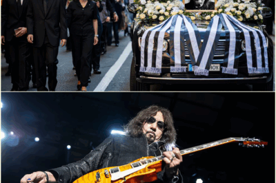 The Silent Tribute: Gene Simmons’ Shocking, Lone Appearance at Ace Frehley’s Funeral Closes Rock’s Most Volatile Chapter